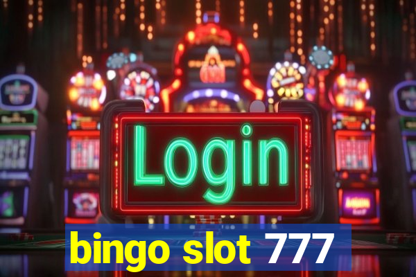 bingo slot 777