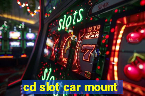 cd slot car mount