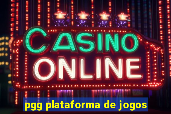 pgg plataforma de jogos