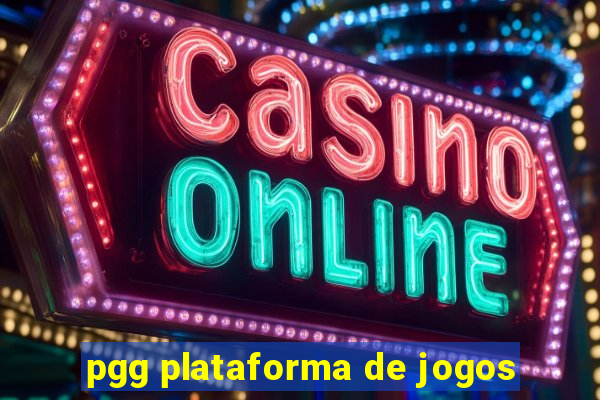 pgg plataforma de jogos