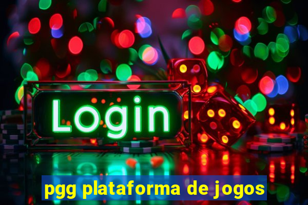 pgg plataforma de jogos