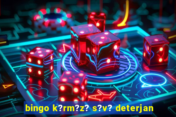 bingo k?rm?z? s?v? deterjan