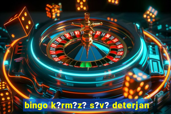 bingo k?rm?z? s?v? deterjan