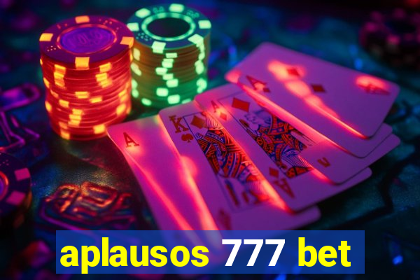 aplausos 777 bet