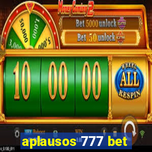 aplausos 777 bet