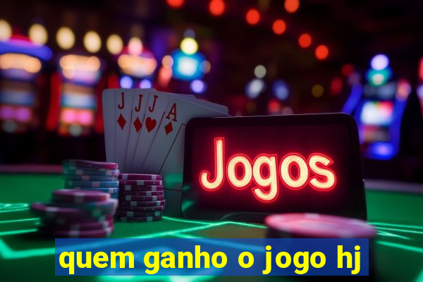 quem ganho o jogo hj