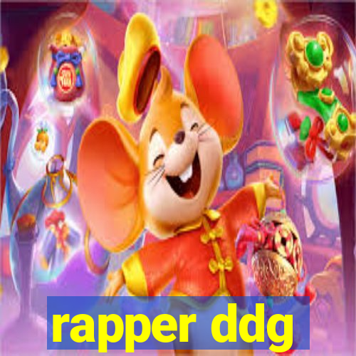 rapper ddg