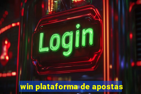 win plataforma de apostas