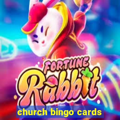 church bingo cards