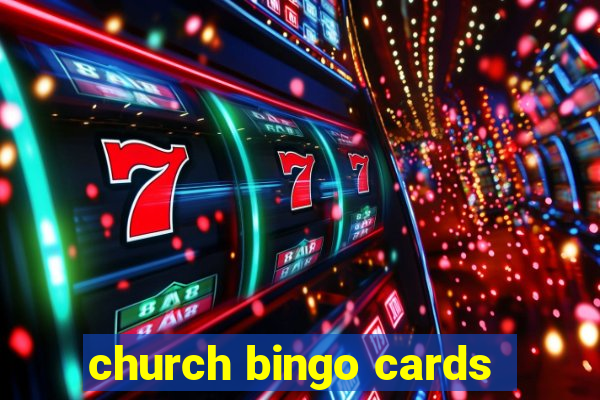 church bingo cards