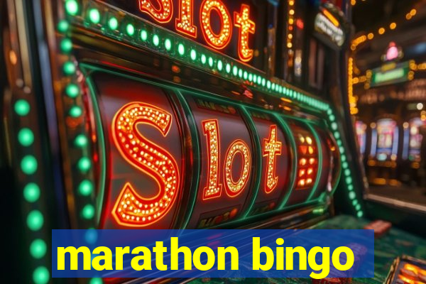 marathon bingo