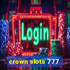 crown slots 777