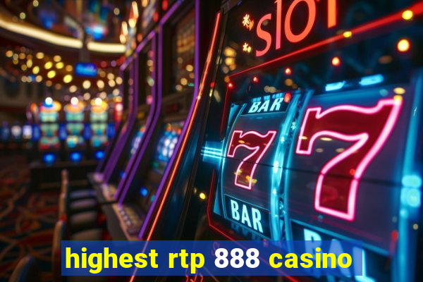 highest rtp 888 casino