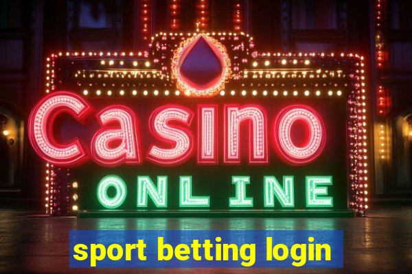 sport betting login