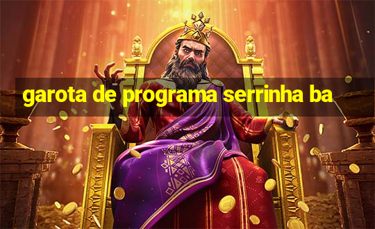 garota de programa serrinha ba