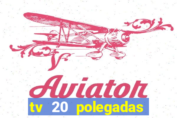 tv 20 polegadas casas bahia