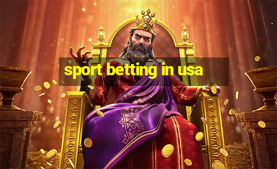 sport betting in usa