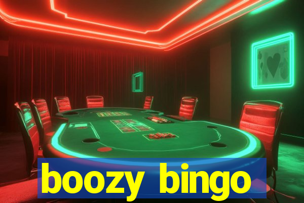 boozy bingo