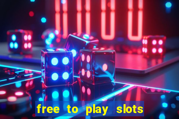 free to play slots no download