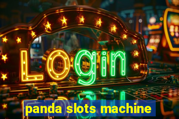 panda slots machine