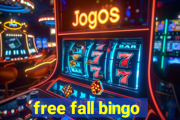 free fall bingo