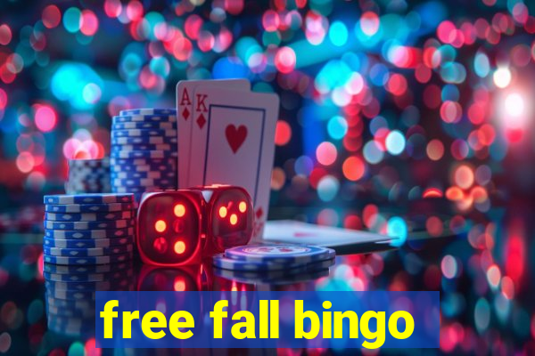 free fall bingo