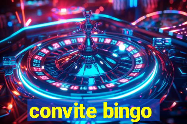 convite bingo