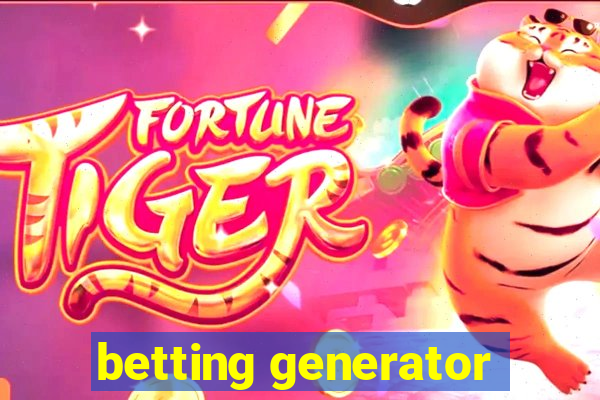 betting generator