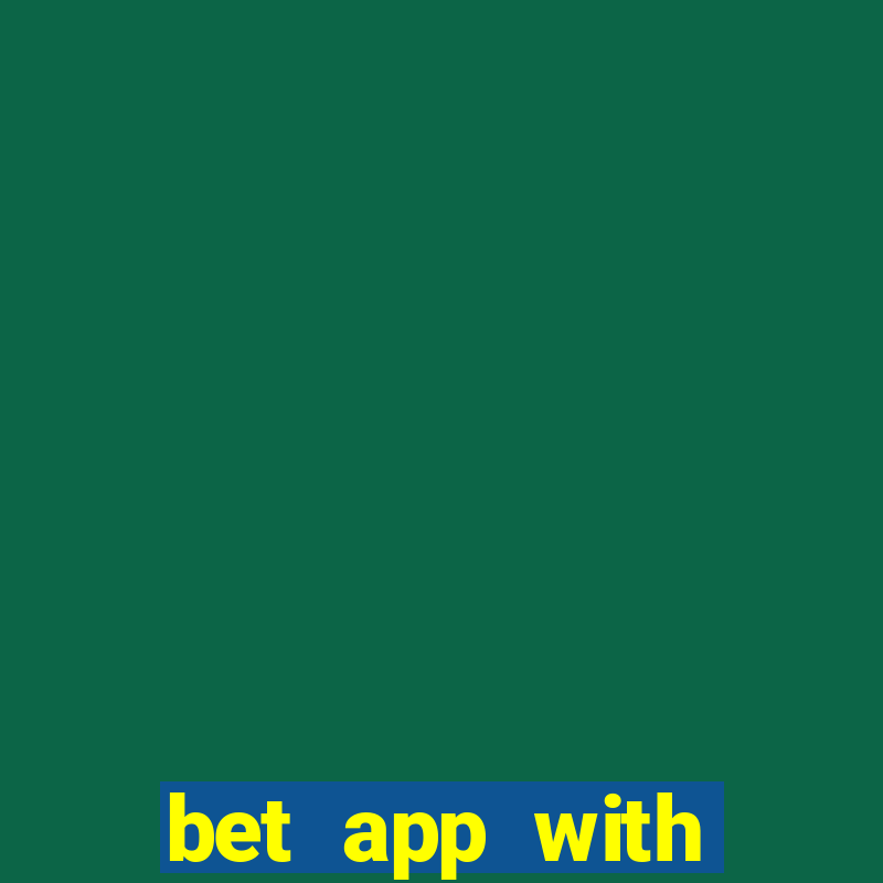 bet app with welcome bonus