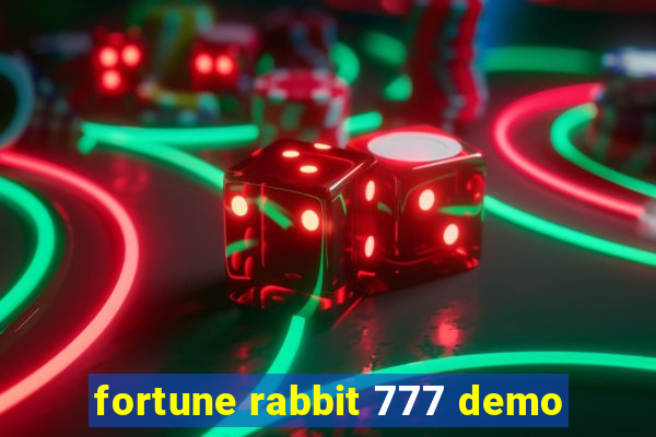 fortune rabbit 777 demo