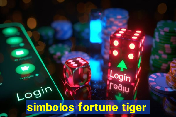 simbolos fortune tiger