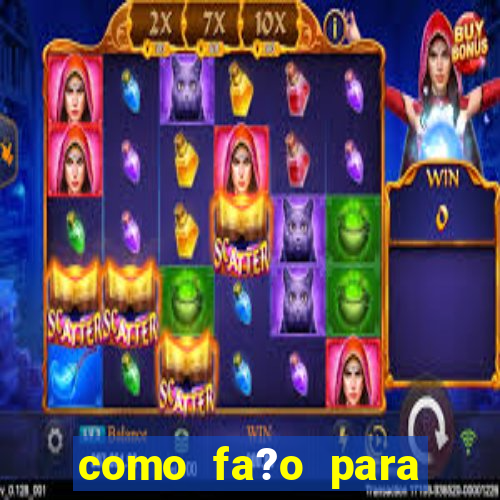 como fa?o para ganhar dinheiro jogando