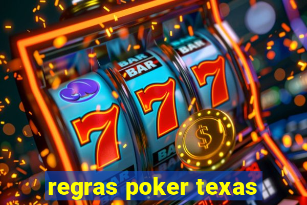 regras poker texas