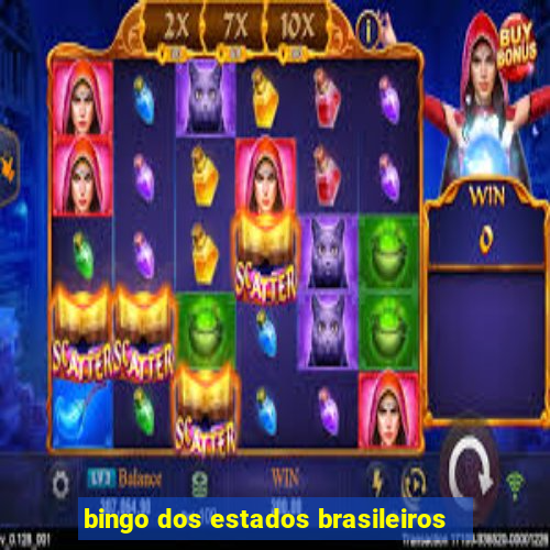 bingo dos estados brasileiros