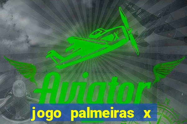 jogo palmeiras x flamengo onde assistir