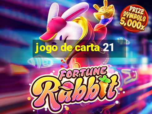 jogo de carta 21