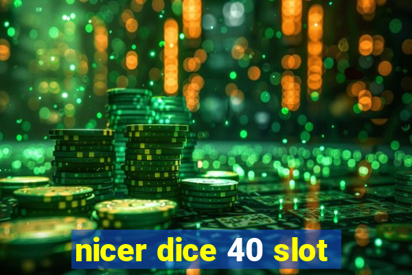 nicer dice 40 slot