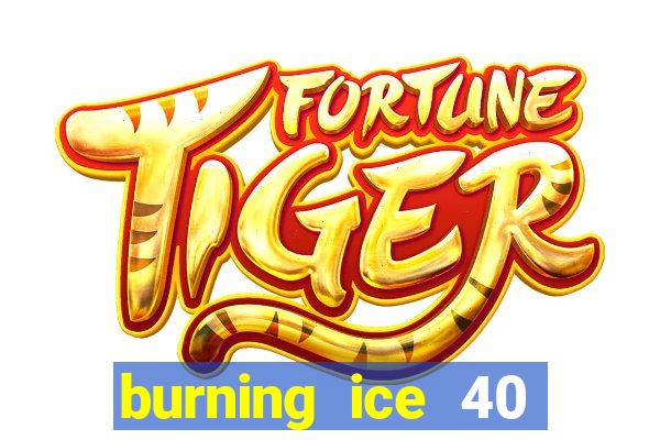 burning ice 40 slot online