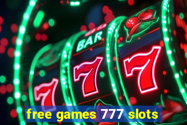 free games 777 slots