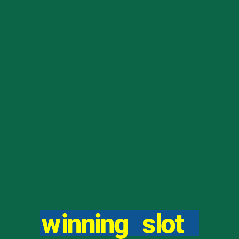 winning slot machines 2019