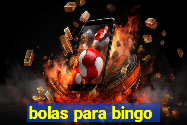 bolas para bingo