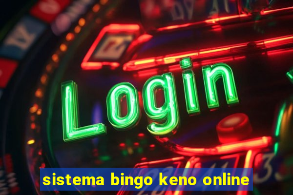 sistema bingo keno online