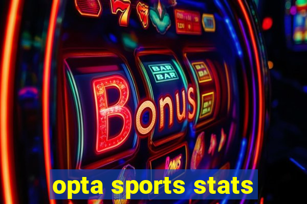 opta sports stats