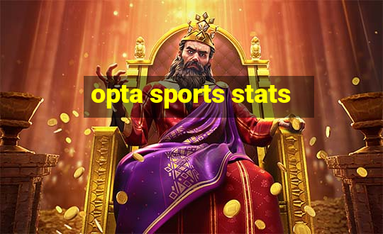 opta sports stats