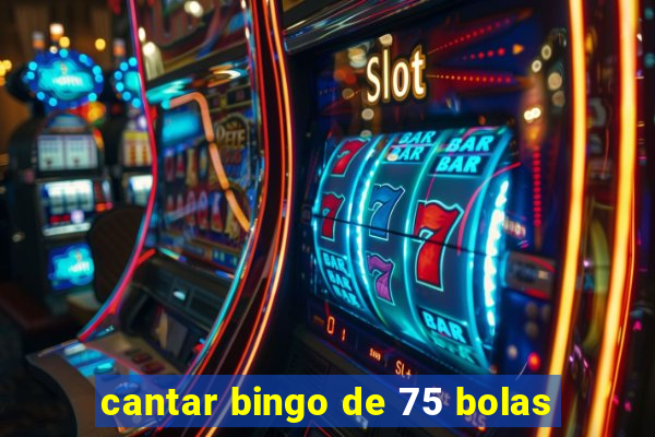 cantar bingo de 75 bolas