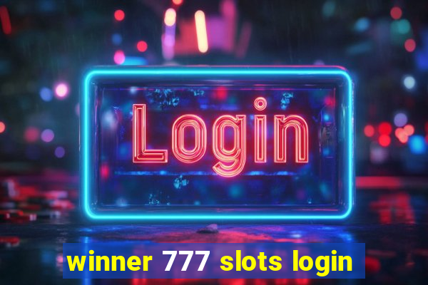 winner 777 slots login