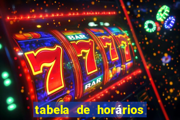 tabela de horários fortune tiger