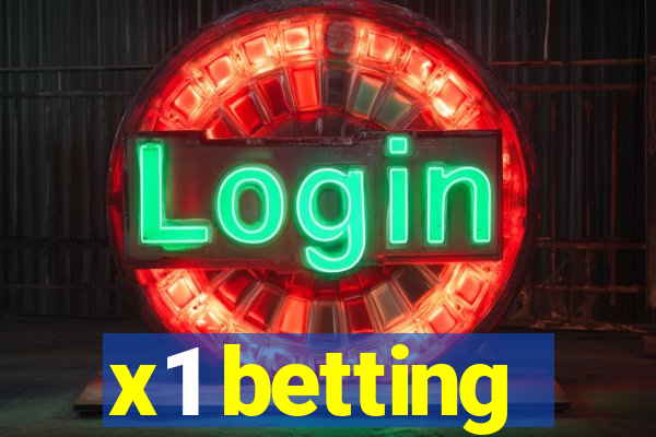 x1 betting