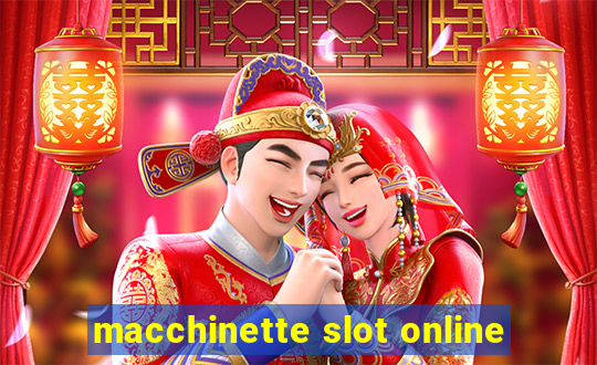 macchinette slot online