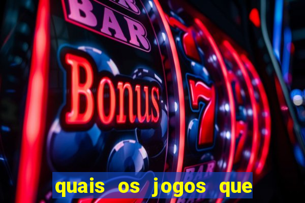 quais os jogos que d?o dinheiro de verdade